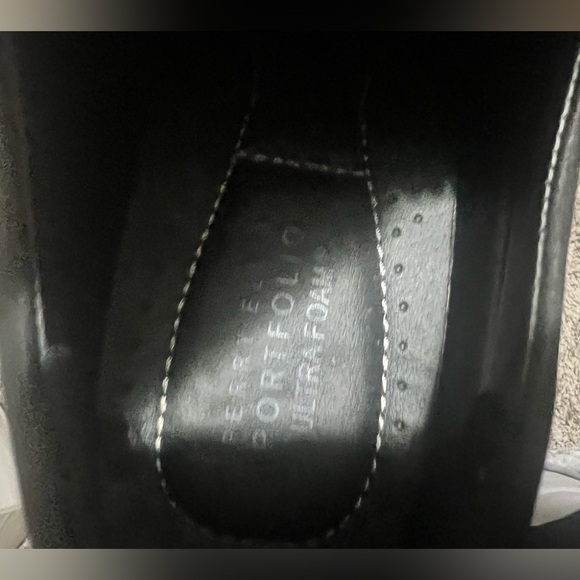 Perry Ellis Oxford shoes black mens size 12 - Picture 5 of 5